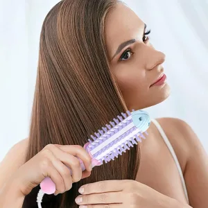 Mini Hair Straightener & Curler Brush