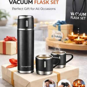 Premium Vacuum Flask Gift Set